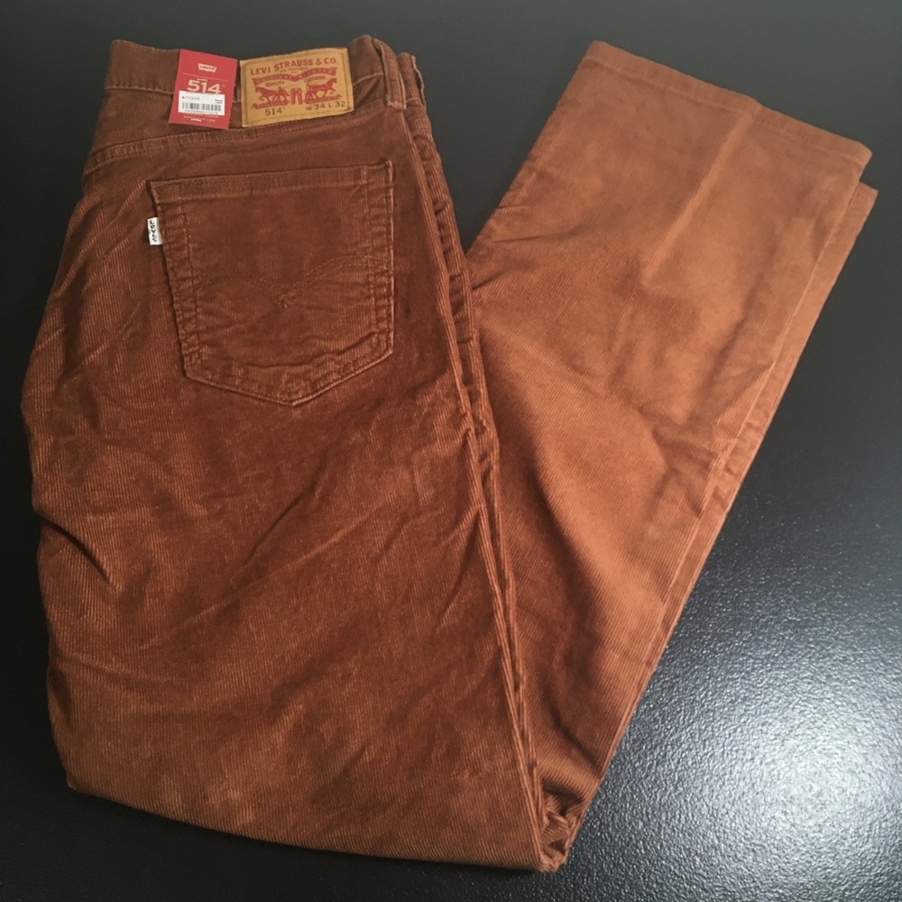 NWT Men’s Levi’s Strauss 514 Straight leg comfort